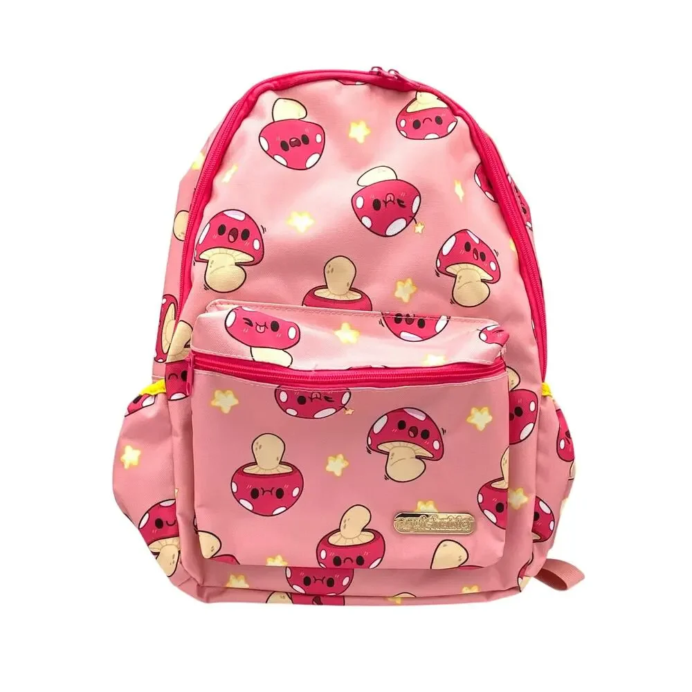 Squishable Pink Mushroom Backpack - Girls Child's Kids New with Tags